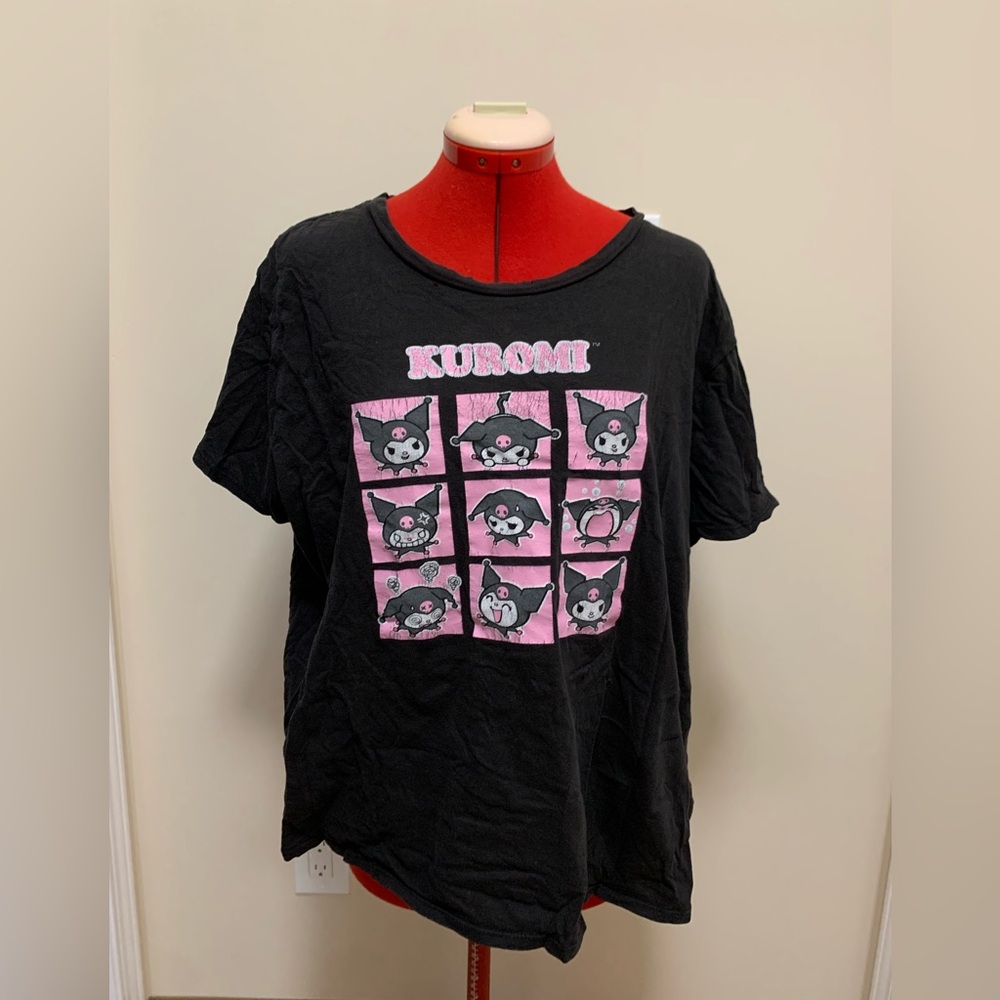 Bioworld Kuromi Short Sleeve Top